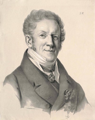 Balthasar Campenhausen (rytina z 20. let 19. století) od Gustav Adolf Hippius