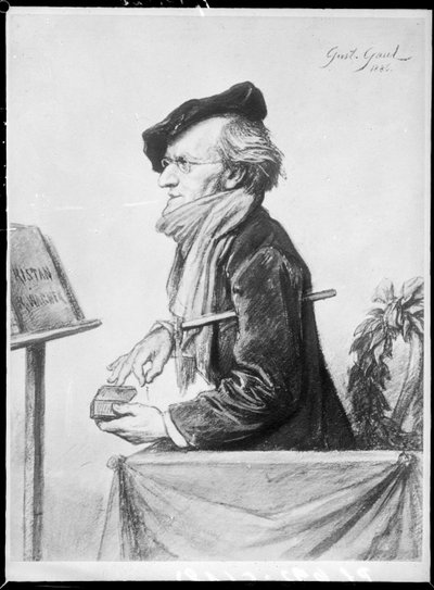 Richard Wagner od Gustav Gaul