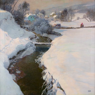Zima od Gustav Jahn