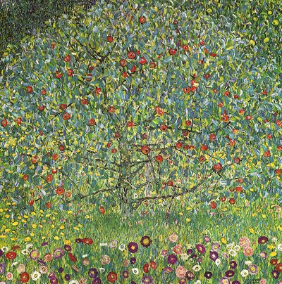 Jabloň I od Gustav Klimt