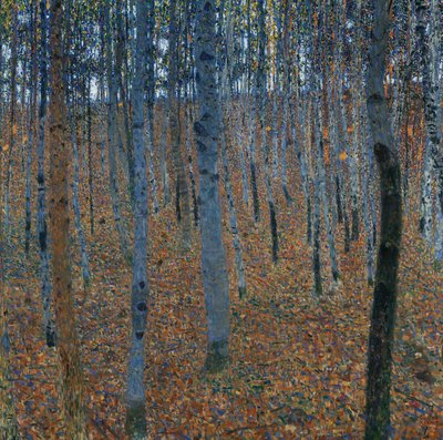 Bukový háj I od Gustav Klimt