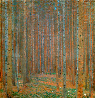 Jedlový les I, 1901 od Gustav Klimt