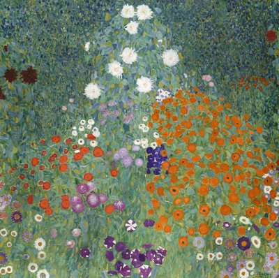 Květná zahrada, 1905-07 od Gustav Klimt