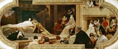 Shakespearovo divadlo Globe od Gustav Klimt