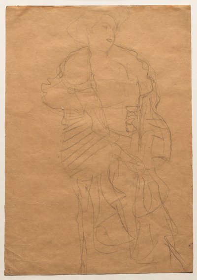 Hermine Gallia, c. 1903. od Gustav Klimt