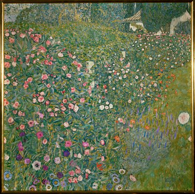 Italská zahradní krajina od Gustav Klimt