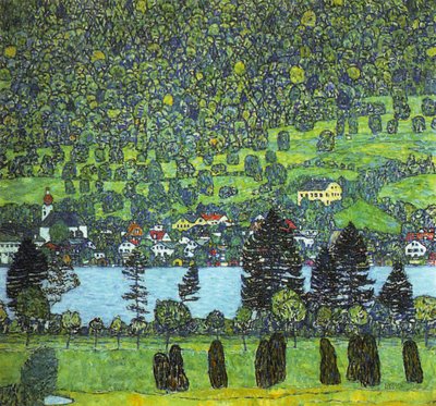 Klimt - Unterach u Altersee, 1916 od Gustav Klimt