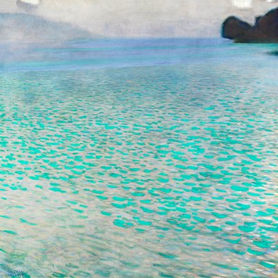 Jezero Attersee od Gustav Klimt
