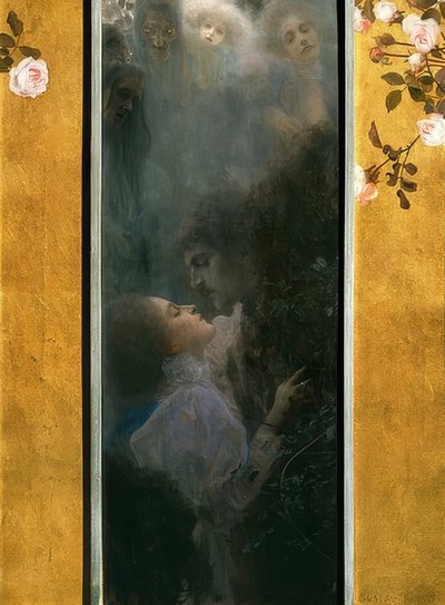 Milovat. 1895 od Gustav Klimt