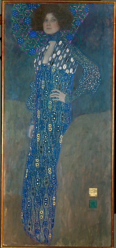 Slečna Emilie Floege od Gustav Klimt
