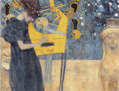 Hudba I, 1895. od Gustav Klimt