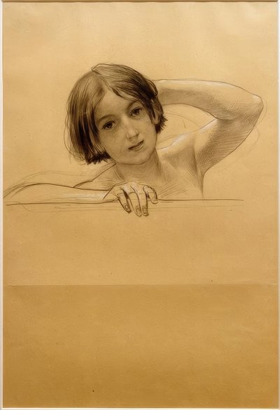 Portrét dítěte od Gustav Klimt