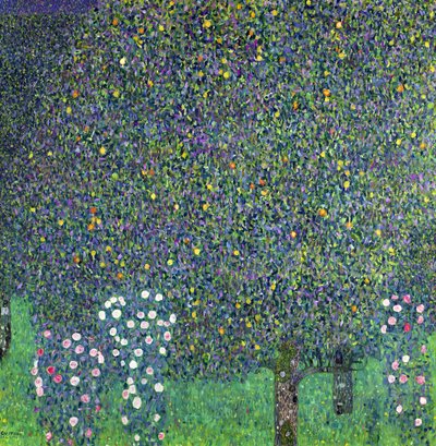 Růže pod stromy, kolem roku 1905 od Gustav Klimt