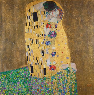 Ruština: "Kiss" Polibek od Gustav Klimt