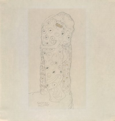 Stálý pár milenců, 1907-1908. od Gustav Klimt