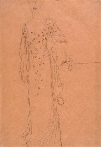 Studie pro portrét Adele Bloch-Bauer I od Gustav Klimt