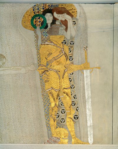 Výstava vídeňského uměleckého sdružení "Secese" v roce 1902 se soustředila na Beethovenův pomník od Maxe Klingera. od Gustav Klimt