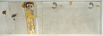 Beethovenův vlys, detail od Gustav Klimt