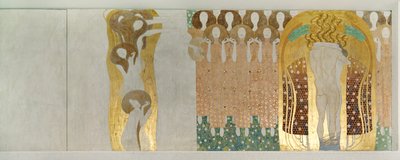 Beethovenův vlys, detail od Gustav Klimt
