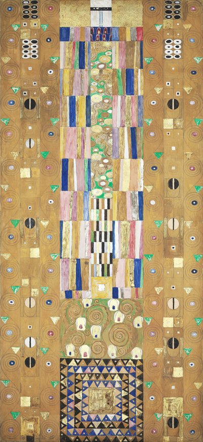 The Stoclet Frieze, Detail: The Knight, 1905-1909. od Gustav Klimt