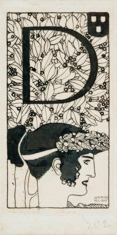 Posvátné jaro od Gustav Klimt