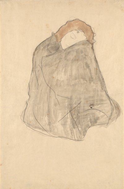 Nainen istumassa od Gustav Klimt