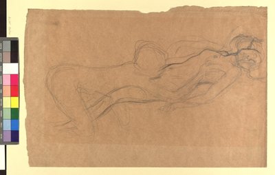 Zwei Frauenakte od Gustav Klimt