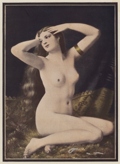 Radosti léta (barevné lito) od Gustave Henri Eugene Delhumeau