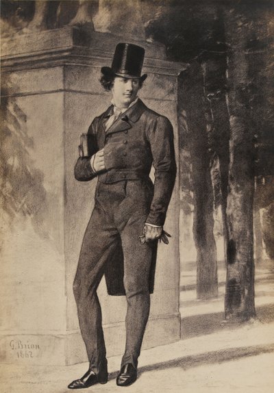Gustave Brion - Marius Pontmercy od Gustave Brion