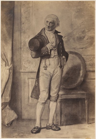 Gustave Brion - pan Gillenormand od Gustave Brion