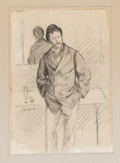„V kavárně“ od Gustave Caillebotte