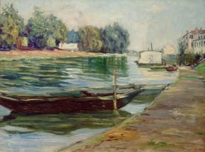 Břehy Seiny od Gustave Caillebotte