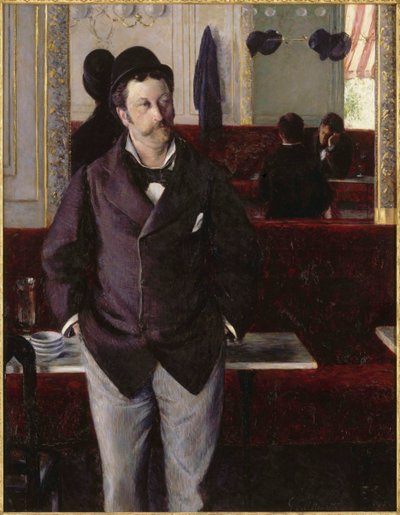 V kavárně, 1880. od Gustave Caillebotte