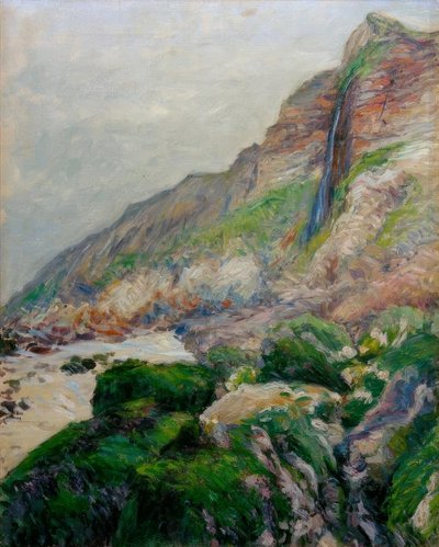 Cliff v Normandii od Gustave Caillebotte