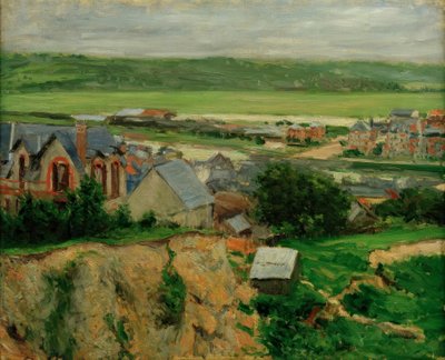 Údolí Touques, Trouville od Gustave Caillebotte