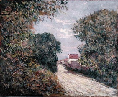 Cesta na okraji (olej na plátně) od Gustave Caillebotte