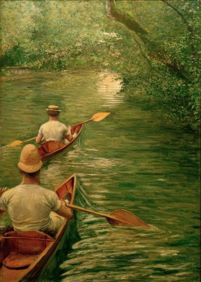 Perissorie na Yerres od Gustave Caillebotte