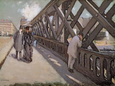 Studie pro Most Evropy od Gustave Caillebotte