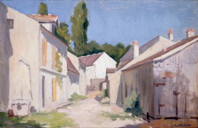 Cesta v Yerres od Gustave Caillebotte