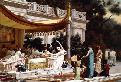 Příjemné hodiny v domě Lucullus, 1977 od Gustave Clarence Rodolphe Boulanger