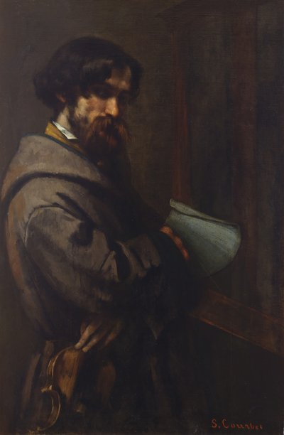 Alphonse Promayet 1822-1872, 1851. od Gustave Courbet