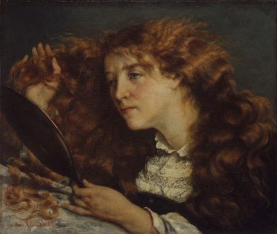 Jo, irská kráska od Gustave Courbet