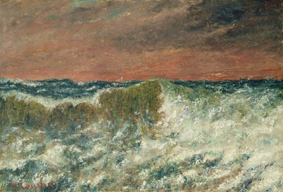 Vlna od Gustave Courbet
