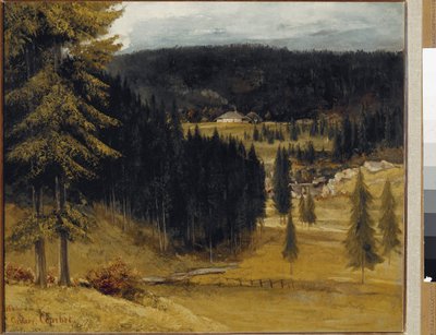 Farma Pusets od Gustave Courbet