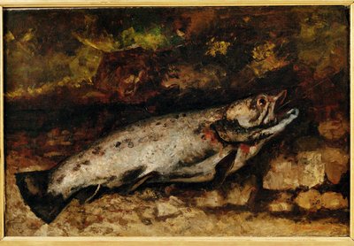 La truite - Pstruh ... od Gustave Courbet