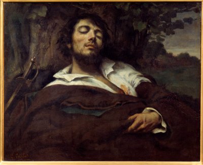 Obraz The Wesse Man od Gustava Courbeta (1819-1877) 1844 Sun. 0,81x0,97 m Paříž, muzeum Orsay od Gustave Courbet