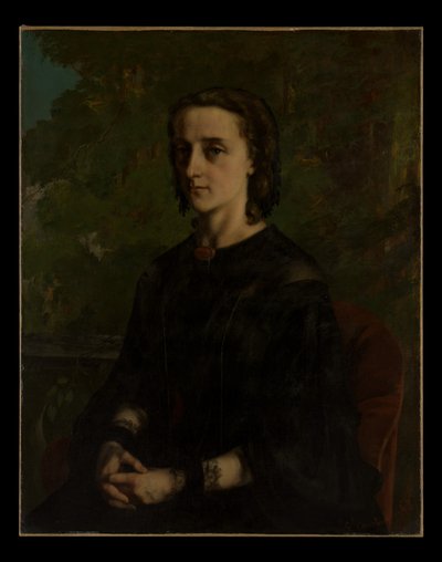 Paní Frederic Breyerová (Fanny Hélène Van Bruyssel, 1830–1894) od Gustave Courbet