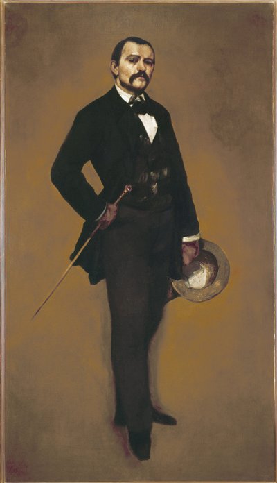 Obraz Portrét muže od Gustava Courbeta od Gustave Courbet