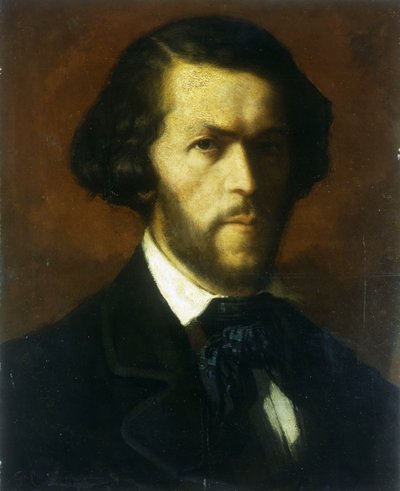 Portrét gentlemana od Gustave Courbet