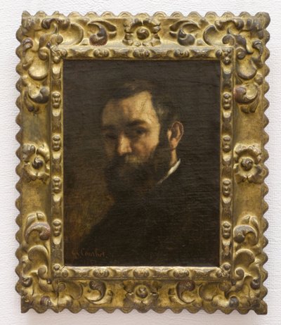 Portrét muže od Gustave Courbet